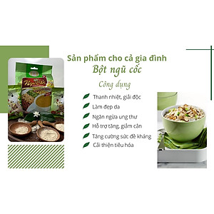 Bột Ngũ Cốc Hải Dung không đường, gồm 6 loại hạt, sản xuất tự nhiên 100%, thơm ngon bổ dưỡng, tốt cho sức khỏe