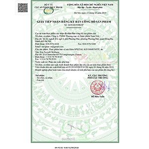 TPBVSK Special Kid Immunité - Hỗ trợ tăng cường sức đề kháng, hỗ trợ giảm nguy cơ mắc các bệnh do nhiễm khuẩn (125ml)[Siro - Nhập khẩu Pháp]