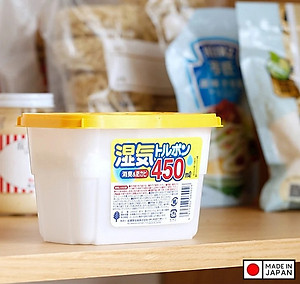Set 03 Hộp hút ẩm, khử mùi, chống mốc Kokubo 450ml - Hàng nội địa Nhật Bản.