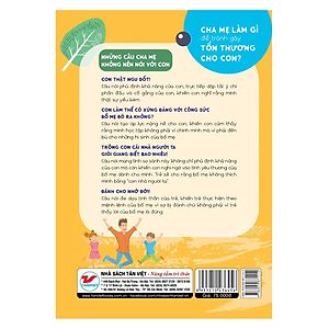 Sách Cha Mẹ Làm Gì Để Tránh Gây Tổn Thương Cho Con