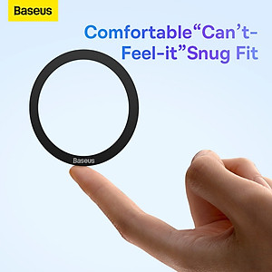 Vòng Kim Loại Baseus Metal Ring cho Điện Thoại ( Bộ 2 miếng Dùng cho phụ kiện) - Hàng Chính Hãng