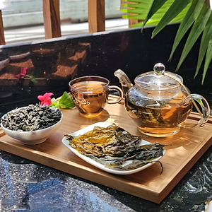 Trà Lá Dâu Tằm [ Trà sức khỏe ] - Giúp ngủ ngon, ổn định huyết áp - Gói 200g - Đông Sơn