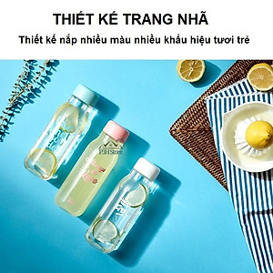 Bình nước nhựa Lock&Lock Milky dung tích 500ml BPA Free HAP654