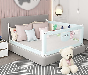 Thanh chắn giường SALE giá nhập, thanh chặn giường dạng trượt cao tối đa 90cm có 3 màu