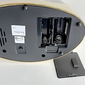 Đồng hồ Rhythm 4RH737WD18 Kt 21.4 x 24.1 x 12.2cm, 1.3kg Vỏ nhựa. Dùng Pin.