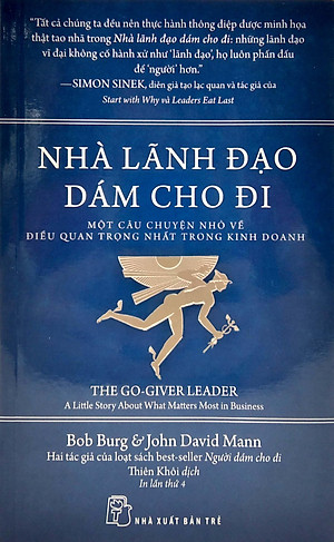 Sách Nhà Lãnh Đạo Dám Cho Đi