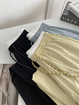 Quần ống rộng nữ, chất liệu Lụa gió cao cấp, mềm mịn, mát mẻ, Quần dài nữ form rộng thoải mái form 40-62 kg