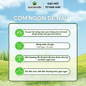 Đặc sản Tiền Giang - Gạo Đỗ Quyên Vinh Hiển 5kg - OCOP 4 SAO