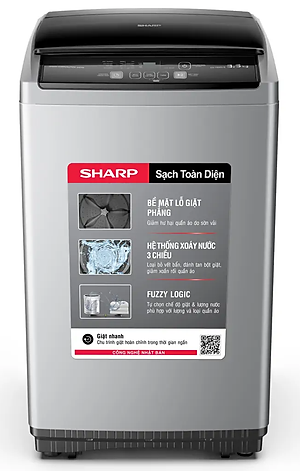 Máy Giặt Sharp 8.5kg ES-Y85HVS - Chỉ giao HCM