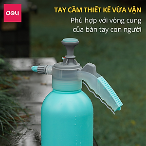 Bình Xịt Tưới Cây Deli 2 Lít, 2 Vòi Dài / Ngắn Tiện Dụng, Phun Sương Tưới Cây Cảnh, Làm Vườn, Chất Liệu An Toàn DL581020