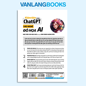 Kiếm Tiền Cùng ChatGPT - Vào Nghề Đồ Họa AI - Vanlangbooks