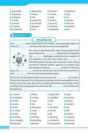 Bài Tập Đọc Hiểu Tiếng Anh - Ôn Thi Vào Lớp 10 Và 10 Chuyên