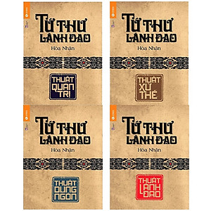 Bộ sách hộp gỗ - Tứ Thư Lãnh Đạo - Bộ sách quý giúp phát triển tư duy lãnh đạo