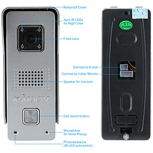 Mua KKmoon 7''Color TFT LCD Video Door Phone Intercom Doorbell