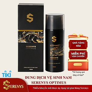 Combo 2 Gel vệ sinh nam Serenys Optimus 120ml - Dung dịch vệ sinh phụ khoa nam giới