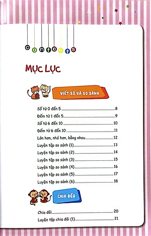 Sách Toán Học Cho Trẻ Mẫu Giáo: Lớp Lá 1