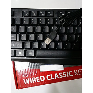 BÀN PHÍM CÓ DÂY GENIUS KB-117 - HÀNG CHÍNH HÃNG