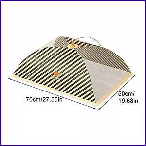 Lồng Bàn Lưới Rút Gọn Chống Côn Trùng -Lồng bàn gấp gọn thông minh, lồng bàn lưới gấp gọn, lồng bàn vải đẹp - Hàng Chính Hãng MINIIN