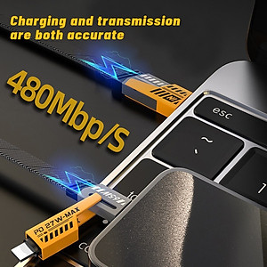 Cáp Sạc 4 Trong 1 đa năng dài 1 mét - công suất 65W, dùng cho nhiều dòng điện thoại 