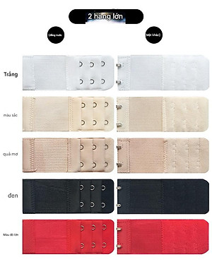 Móc Nối Tăng Size Áo Ngực 2 Móc 58S – Phụ Kiện Nâng Cấp Dây Áo Ngực Tiện Lợi