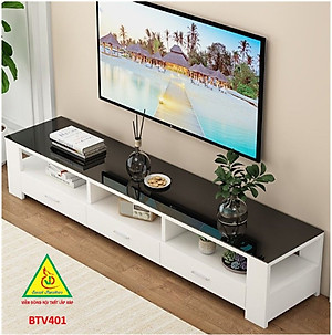 Kệ tivi để sàn bằng gỗ, kệ tivi để sàn hiện đại, kệ tivi phòng khách BTV401 - Nội thất lắp ráp Viễn Đông ADV Chấm Com