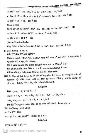 Chuyên đề bồi dưỡng học sinh khá, giỏi Toán THCS Phần Số Học  