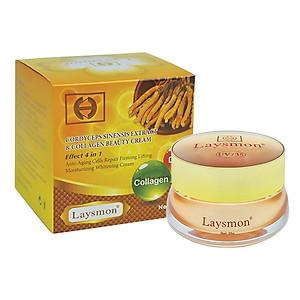 Kem LAYSMON Đông Trùng Hạ Thảo - LAYSMON CORDYCEPS SINESIS EXTRACT AND COLLAGEN BEAUTY CREAM 20g