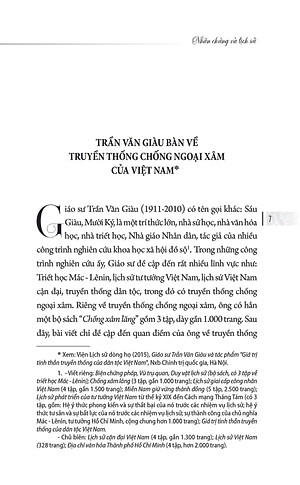 Nhân Chứng Và Lịch Sử