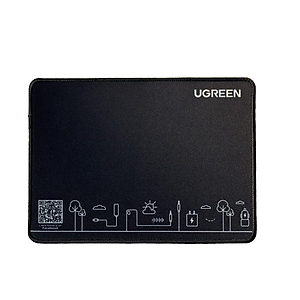 Ugreen 27508 tấm lót chuột mouse pad màu đen CY016 20027508 - Hàng chính hãng
