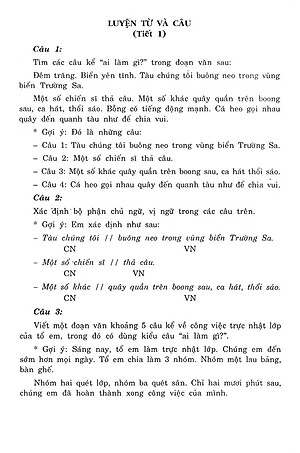 Sách Giải Bài Tập Tiếng Việt Lớp 4 Tập 2