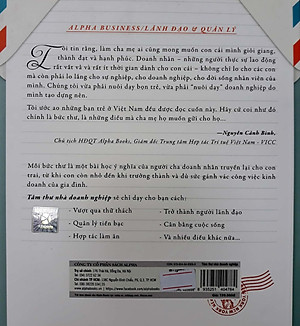 Sách Tâm Thư Nhà Doanh Nghiệp