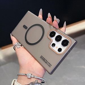 Ốp Lưng Ch Samsung Galaxy S25 Ultra / S24 Ultra / S23 Ultra / S22 Ultra / S21 Ultra Syndee Nhựa Cứng Mờ Siêu Mỏng Có Từ Tính