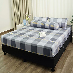 Bộ ga giường K-Bedding KMP chất liệu Microfiber bền chắc, kháng khuẩn (KHÔNG BAO GỒM CHĂN)