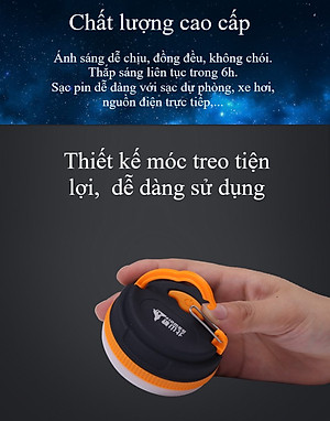 Đèn led dã ngoại sạc điện đa năng BSW-DJ008