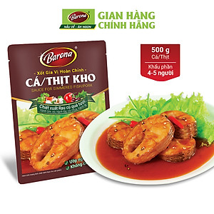 Xốt Gia Vị Hoàn Chỉnh Barona Cá/Thịt Kho 80g