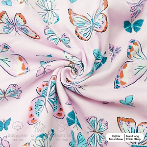 Váy cho bé gái Bigfox Miss Meow size đại mùa hè kiểu cộc tay chất cotton style Hàn cỡ 3,6,9,10,11 tuổi 30kg 40kg 1947