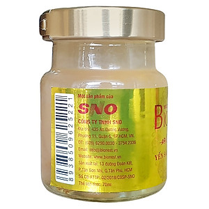 Hộp Yến sào Bionest Ginseng hồng sâm cao cấp - hộp 6 lọ