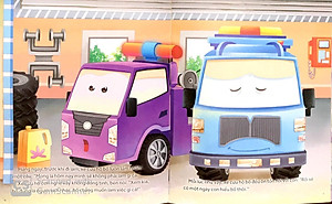 Sách Những Chiếc Xe Hiệp Sĩ: Một Ngày Của Xe Cứu Hộ (Tái Bản 2019)