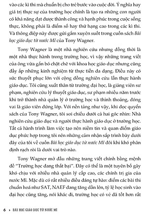 Bài học giáo dục từ nước Mỹ