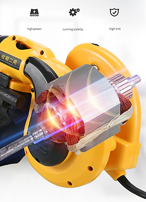 Máy Thổi Hút Bụi  Cầm Tay ABG Công Suất Lớn 1050W Máy Vừa Thổi Vừa Hút Công Nghiệp  Đa Năng Ứng Dụng Nhiều Trong Các Xưởng Mộc, Vệ Sinh Máy Móc (GIAO MÀU NGẪU NHIÊN) – Hàng Chính Hãng