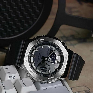 Đồng hồ nam dây nhựa Casio G-Shock chính hãng GM-2100-1ADR