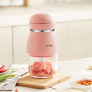 Máy Xay Đồ Ăn Dặm Cho Bé 6 Lưỡi Cối Thuỷ Tinh Hàng Nội Địa Trung Bản Cao Cấp Siêu Mịn Tiện Dụng - Tặng Kèm Dụng Cụ Rửa Máy-Hàng Chính Hãng 