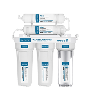 Máy lọc nước UF 5 cấp lọc by Scitech (Không dùng điện, không nước thải) - Hàng chính hãng