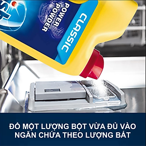 Bột rửa bát Finish các loại 1kg, 1.2kg, 2.2kg kg dùng cho Máy rửa bát chén