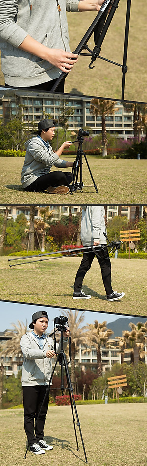 Chân Máy Ảnh Tripod Weifeng 3520 - Hàng Nhập Khẩu