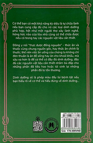 Dinh Dưỡng Học Bị Thất Truyền - Dinh Dưỡng Đẩy Lùi Bệnh Tật