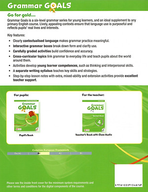 Grammar Goals Level 4 Pupil's Book With eBook (British Edition)