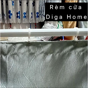 Rèm Cửa Rido Chống Nắng - Ngăn Phòng Móc Thẳng Tiết Kiệm Chi Phí và Không Gian-Diga Home
