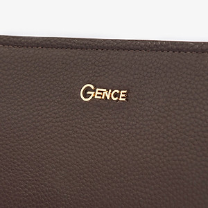 Clutch Nam Ví Cầm Tay GENCE RB07 Da Bò Khóa Số Cao Cấp Màu Nâu