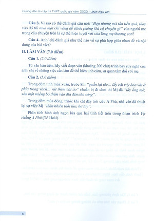 Sách Hướng Dẫn Ôn Tập Thi THPT Quốc Gia 2020 Môn Ngữ Văn